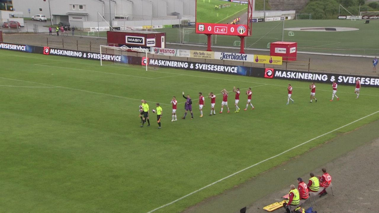 Bryne - Sogndal 0-1